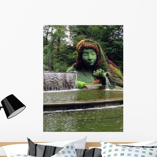 Amazing Garden Landscape Design Wall Decal