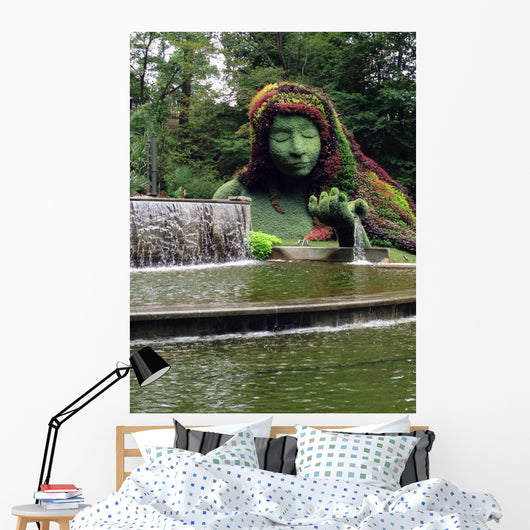 Amazing Garden Landscape Design Wall Decal