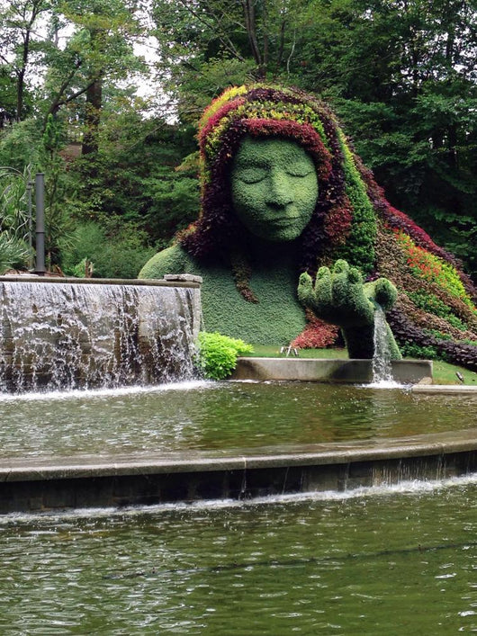 Amazing Garden Landscape Design Wall Decal
