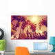 Sun Shining through Tall Wall Decal