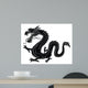 Chinese Dragon Silhouette Wall Decal
