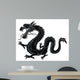 Chinese Dragon Silhouette Wall Decal