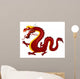 Chinese Dragon Illustration Wall Decal