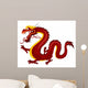 Chinese Dragon Illustration Wall Decal