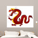 Chinese Dragon Illustration Wall Decal