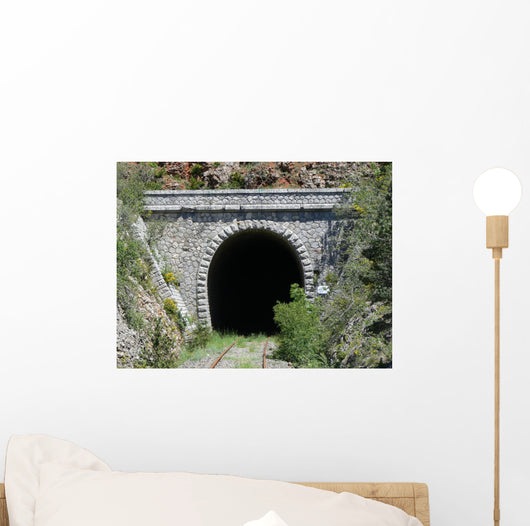 Entrance to Tunnel Wall Decal