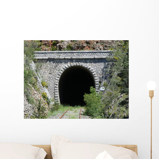 Entrance to Tunnel Wall Decal