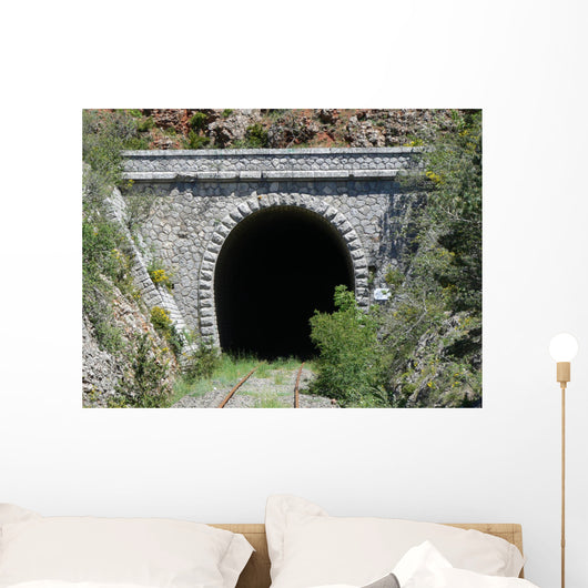 Entrance to Tunnel Wall Decal