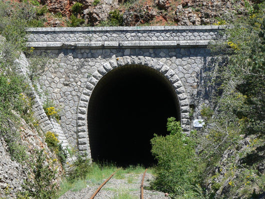 Entrance to Tunnel Wall Decal