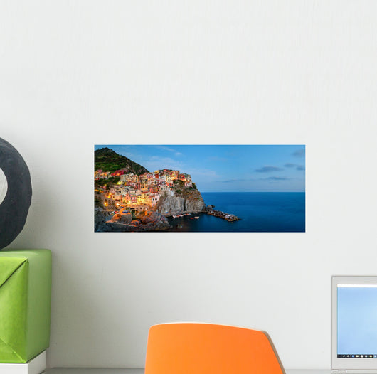 Manarola Cinque Terre Italian Wall Decal