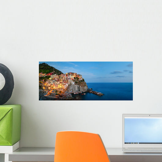 Manarola Cinque Terre Italian Wall Decal