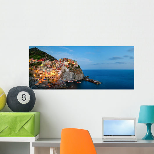 Manarola Cinque Terre Italian Wall Decal