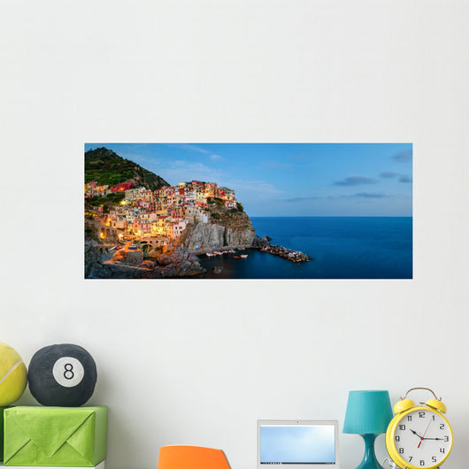 Manarola Cinque Terre Italian Wall Decal