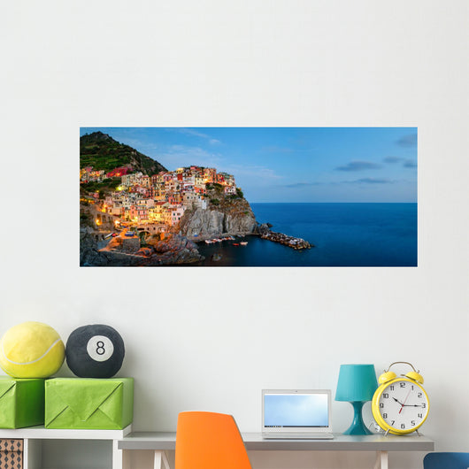 Manarola Cinque Terre Italian Wall Decal