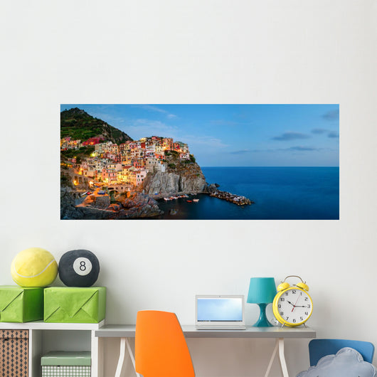 Manarola Cinque Terre Italian Wall Decal