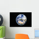 Detailed Earth from Space Wall Decal