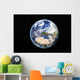 Detailed Earth from Space Wall Decal