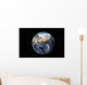 Detailed Earth from Space - Asia Wall Decal