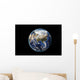 Detailed Earth from Space - Asia Wall Decal
