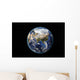 Detailed Earth from Space - Asia Wall Decal