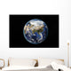 Detailed Earth from Space - Asia Wall Decal