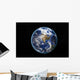 Detailed Earth from Space - North America Wall Decal