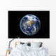 Detailed Earth from Space - North America Wall Decal