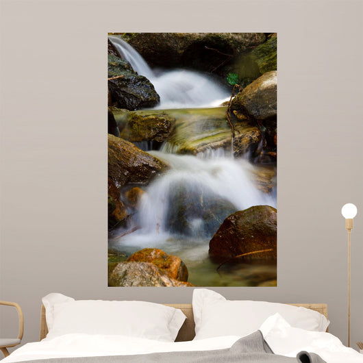 Creek Waterfall Wall Decal