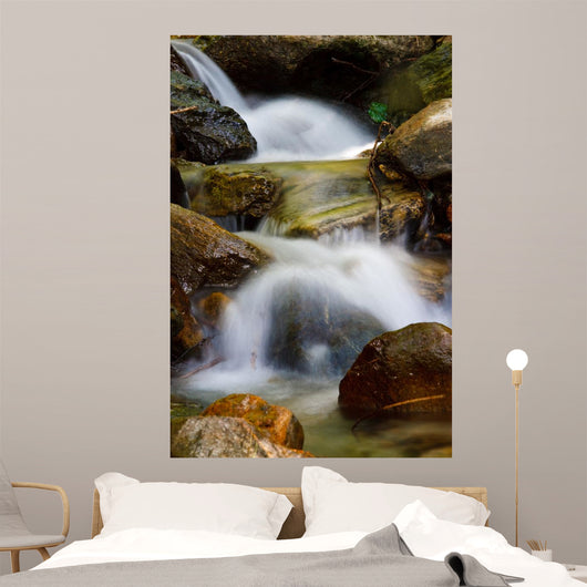 Creek Waterfall Wall Decal