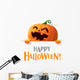 Happy Halloween Pumpkin Wall Decal