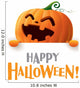 Happy Halloween Pumpkin Wall Decal