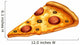 Slice Pepperoni Pizza Wall Decal