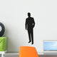 Young Business Man Silhouette Wall Decal