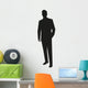 Young Business Man Silhouette Wall Decal