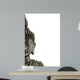 Statue Buddha White Wall Decal