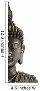Statue Buddha White Wall Decal