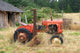 Old Red Tractor Wall Decal