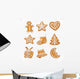 Christmas Gingerbread Wall Decal
