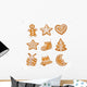 Christmas Gingerbread Wall Decal
