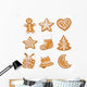 Christmas Gingerbread Wall Decal