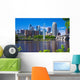 Mississippi River Minneapolis Skyline Wall Decal