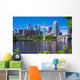 Mississippi River Minneapolis Skyline Wall Decal