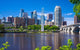 Mississippi River Minneapolis Skyline Wall Decal