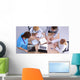 Doctors Working Reports Medical Wall Decal