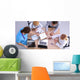 Doctors Working Reports Medical Wall Decal