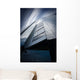 Detail Modern Skyscraper Psychedelic Wall Decal