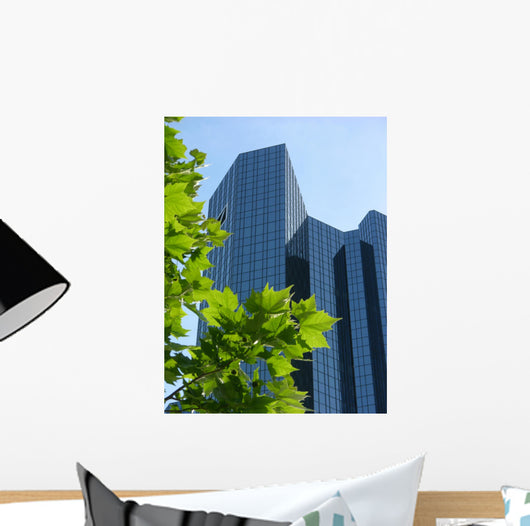 Glass Skyscraper Wall Decal