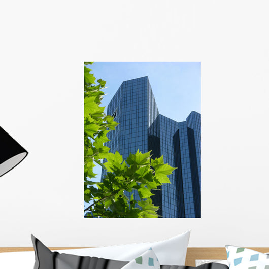 Glass Skyscraper Wall Decal