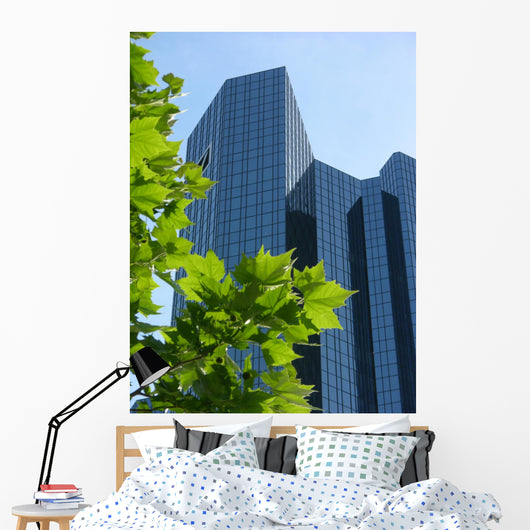 Glass Skyscraper Wall Decal