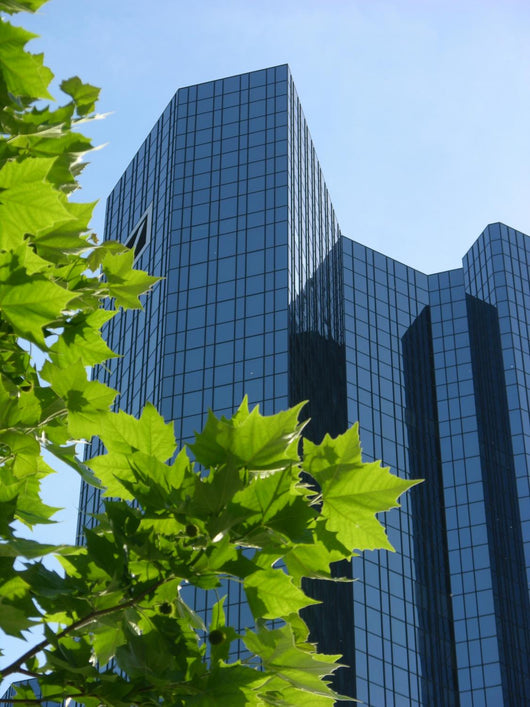 Glass Skyscraper Wall Decal